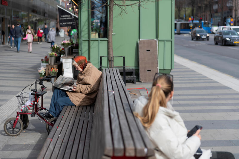 bench in sweden