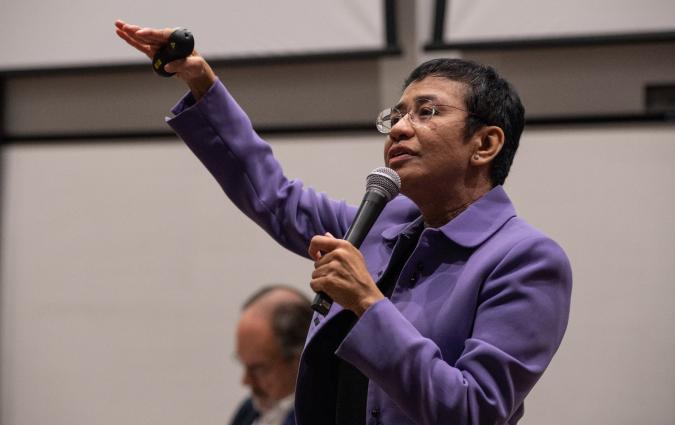 Interview with Maria Ressa, CEO of rappler.com