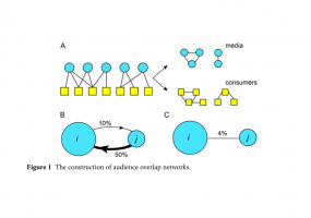 The Construction of Audience Overlap Networks