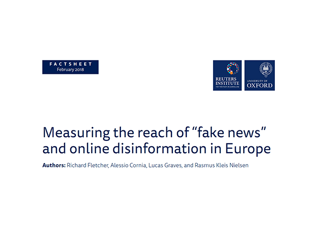 Fake news: cross-checking frequency among young people in France