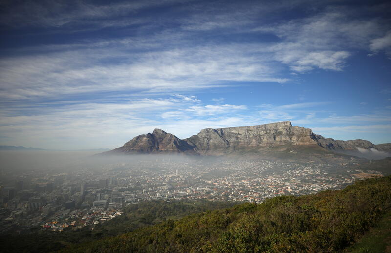 Photo of South Africa's Table Mountain 