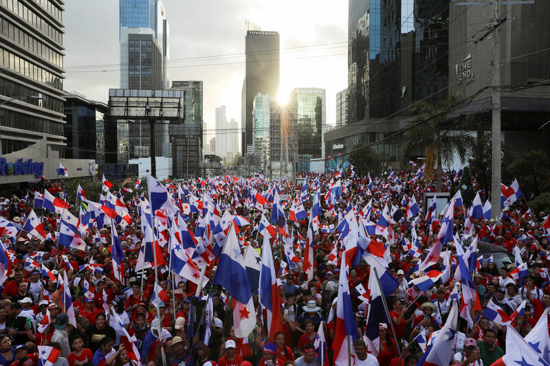 Protestas en Panamá