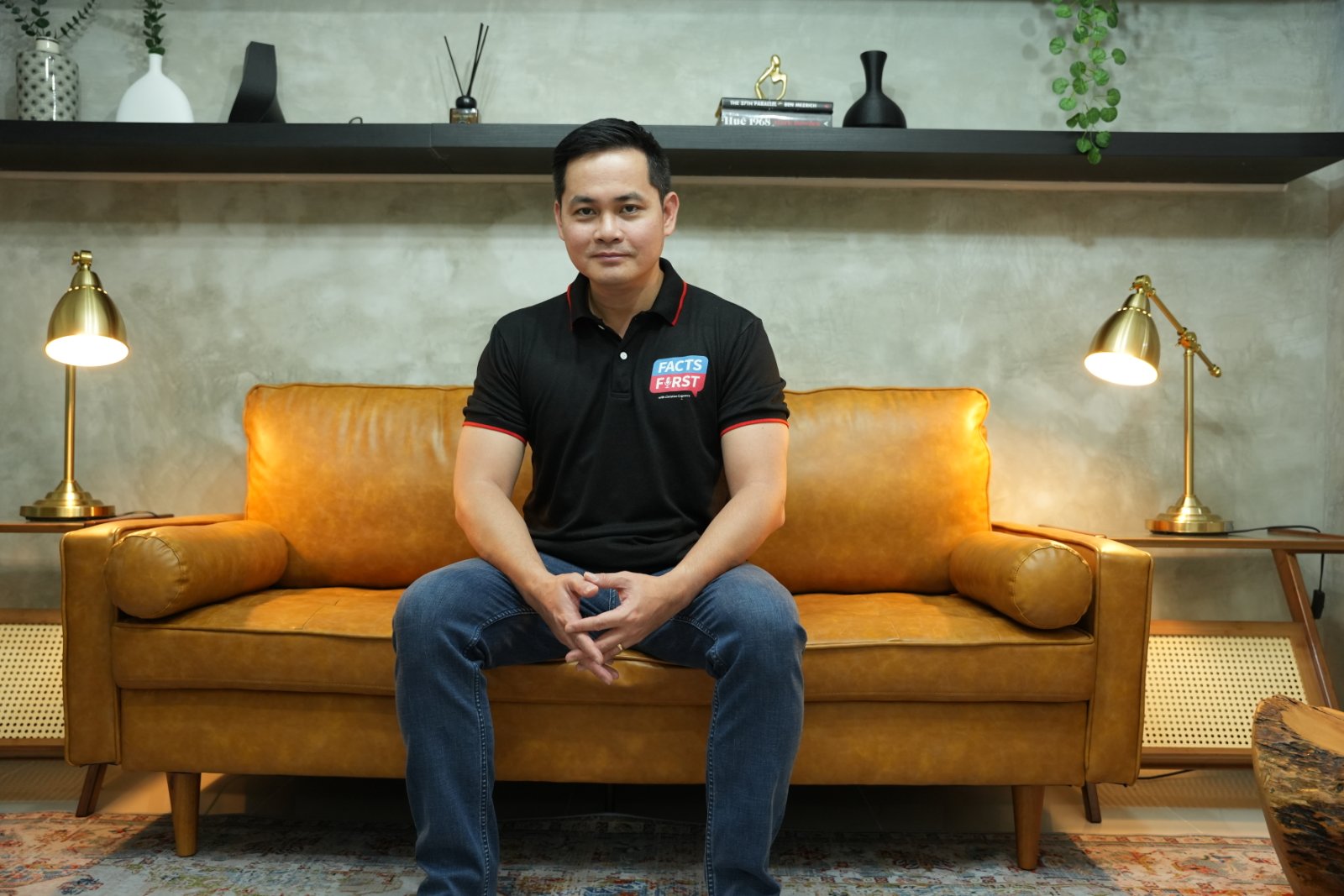 Filipino journalist Christian Esguerra.
