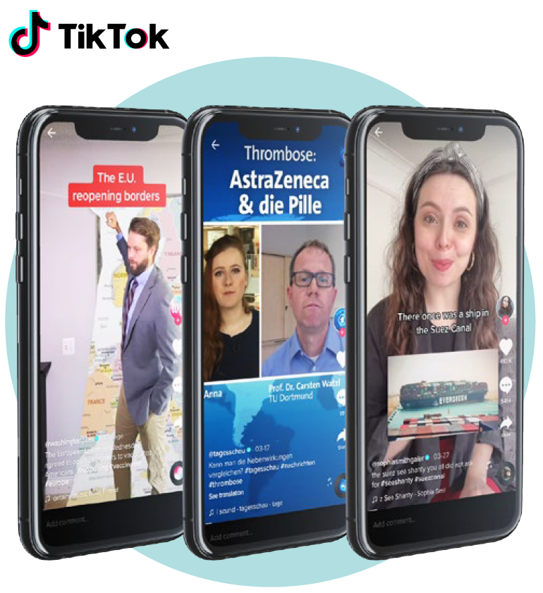 TikTok Tagesschau / TikTok Sophia Smith Galer