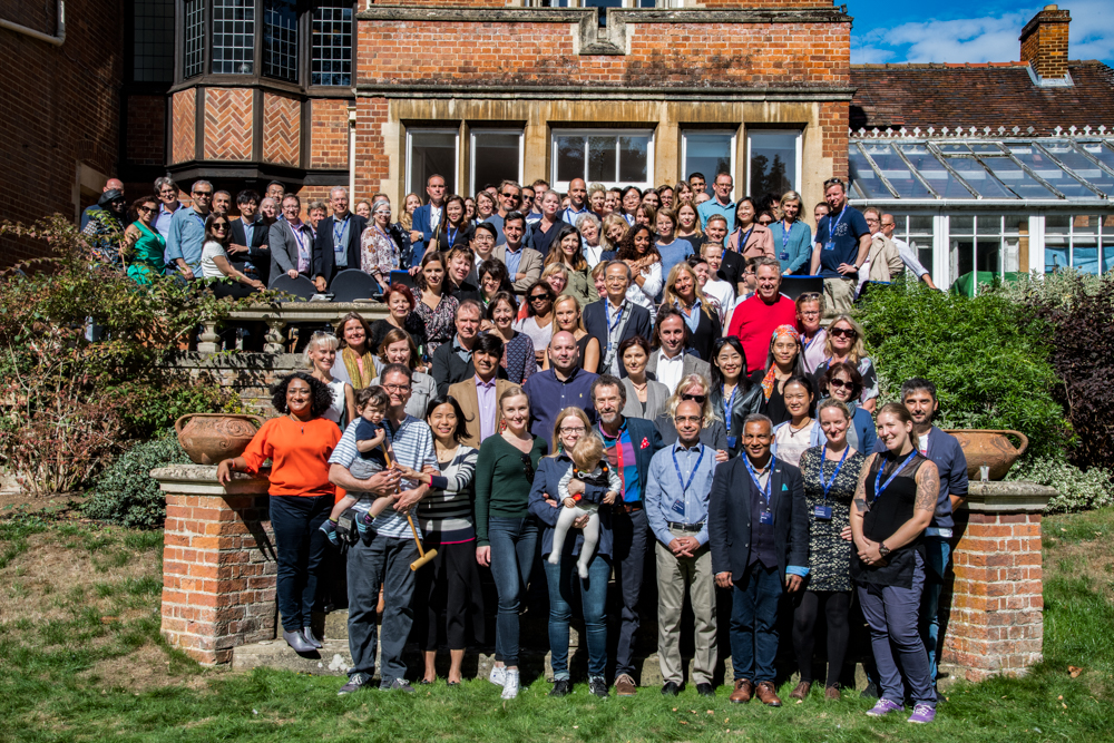 Group photo at RISJ35 brunch