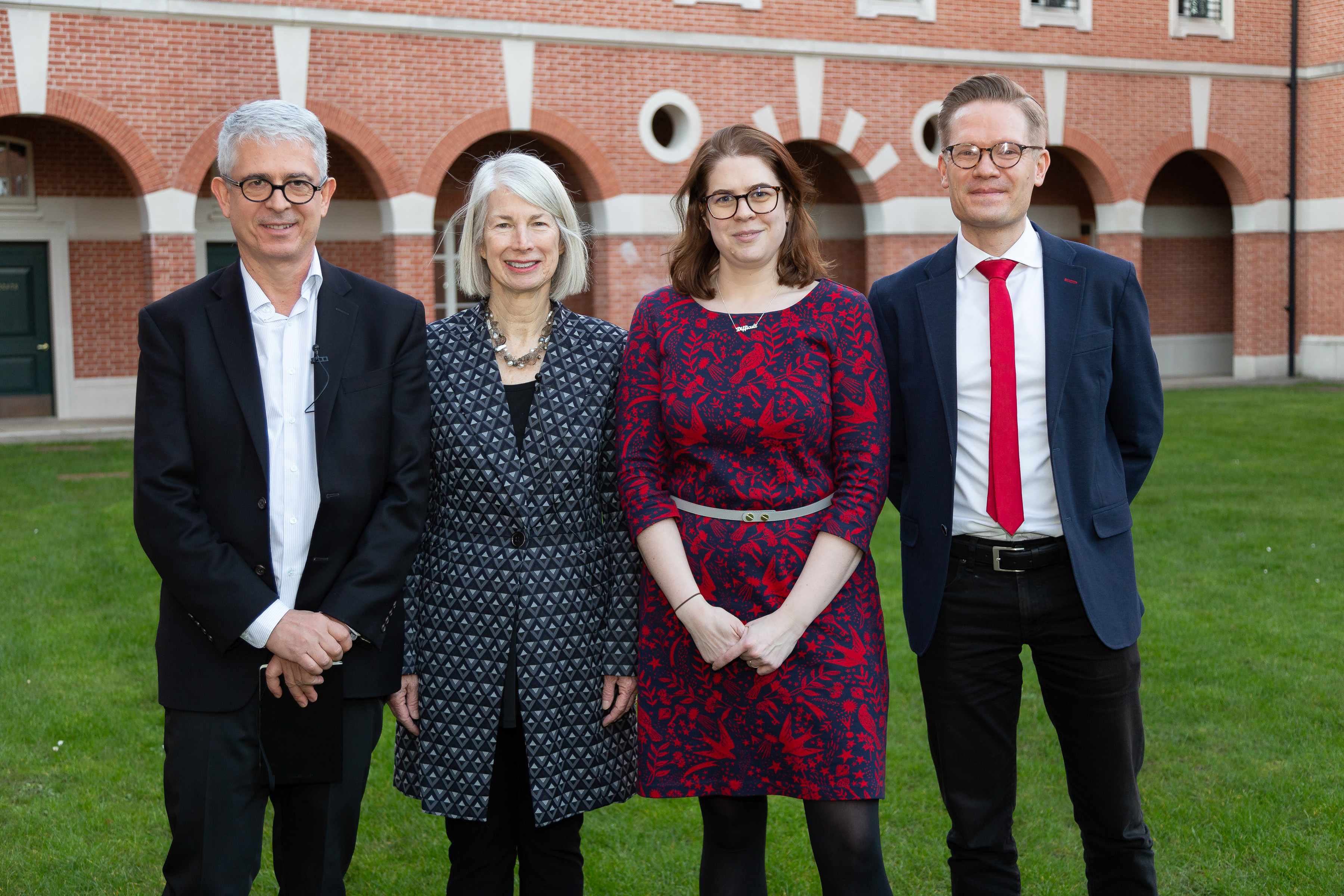 Javier Moreno, Rebecca Corbett, Helen Lewis and Rasmus Nielsen. /Keith Barnes