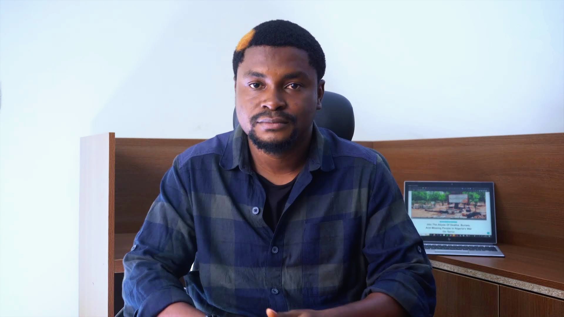 Nigerian journalist Kunle Adebajo. 