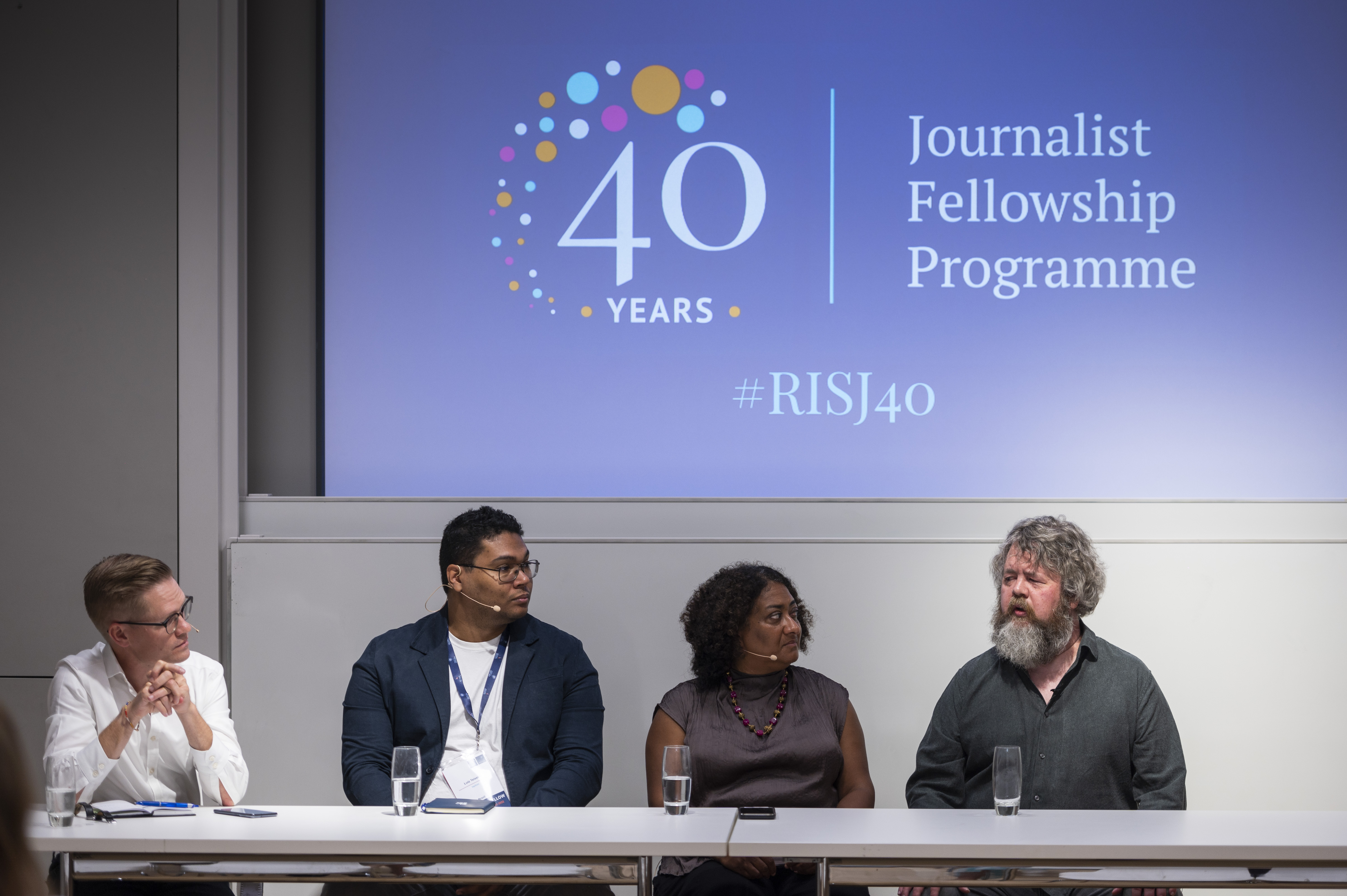 The speakers at the diversity panel session.