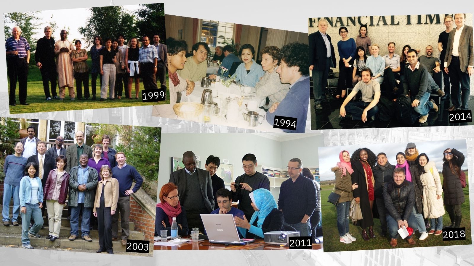 Images of journalist fellows