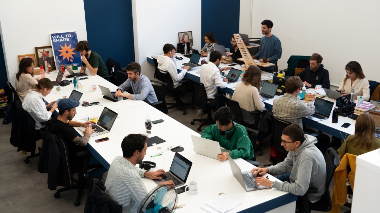 A view of the Will Media newsroom at work