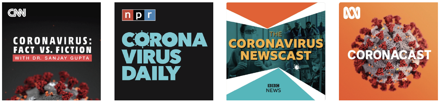 Coronavirus podcasts