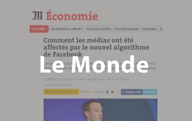 How commercial news organisations use social media - Le Monde