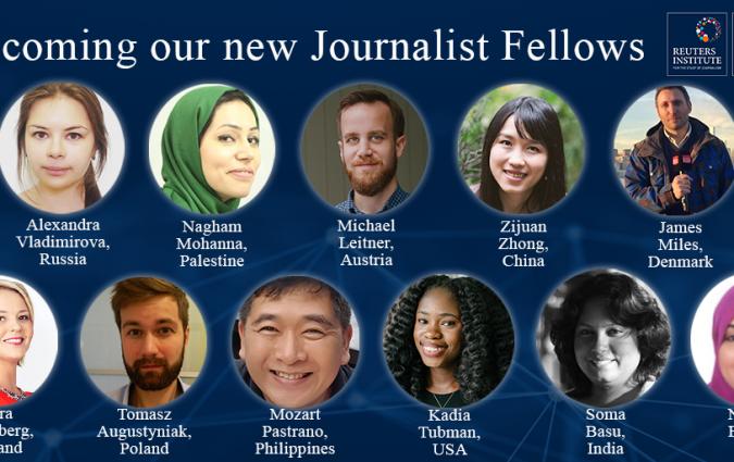 New RISJ Journalist Fellows to examine critical issues affecting their profession