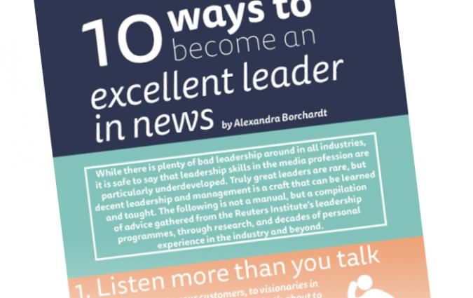 Leadership infographic