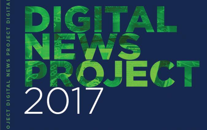 Digital news project cover