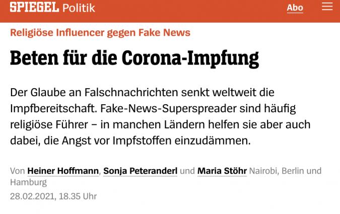 Der Spiegel screenshot