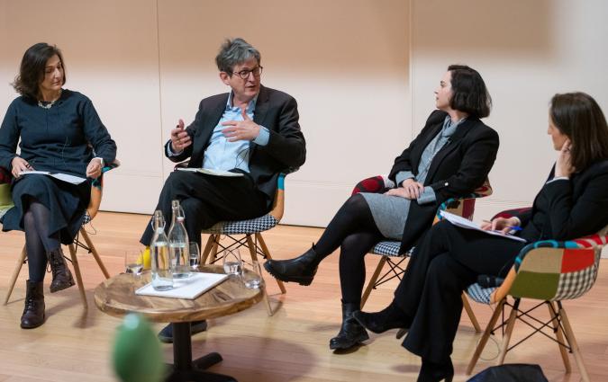 Panel discussion from our Reuters Memorial Lecture. Credit: John Cairns