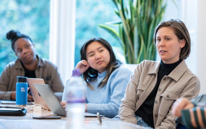 Fellows in classroom