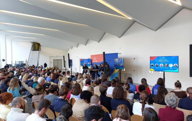 One of the sessions at Médias en Seine 2023. Credit: Médias en Seine.