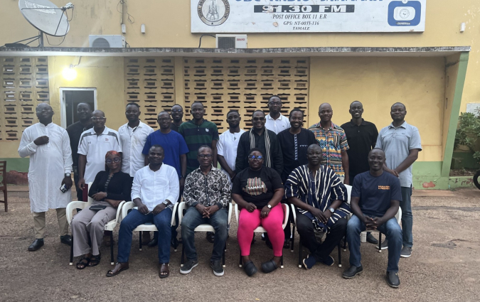 The journalist pioneering a new approach to journalism training in Ghana