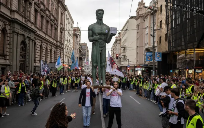 As Serbia heads to the polls, independent media faces the fiercest pressure in decades