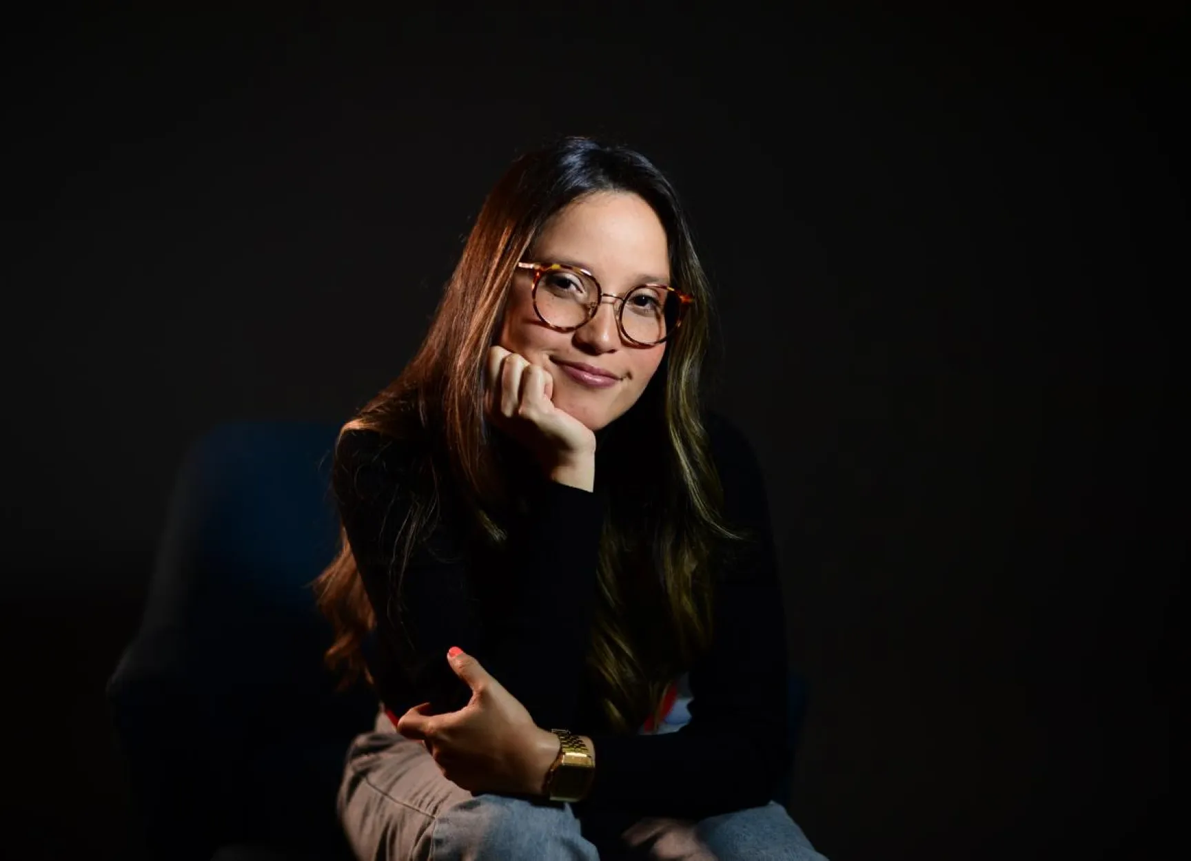 Colombian journalist Pilar Cuartas. 