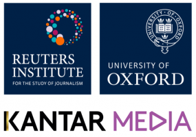 Reuters Institute, University of Oxford and Kantar Media logos