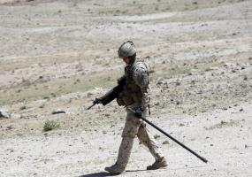 Canadian soldier in Afghanistan