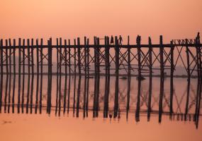 U Bein bridge, Myanmar