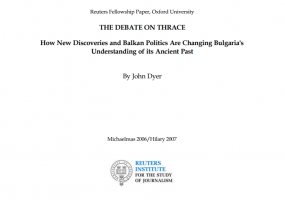 The Debate on Thrace