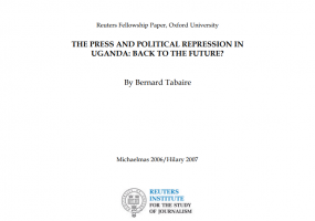 The Press and Political Repression in Uganda