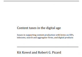 Content Taxes in the Digital Age