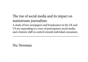 the rise of social media