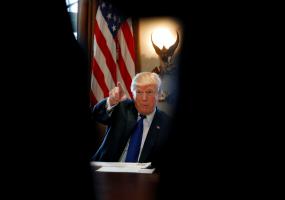 Trump at press conference