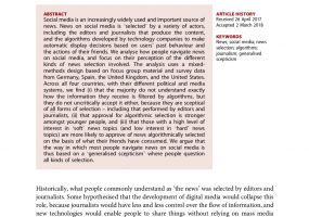 Generalised scepticism article image