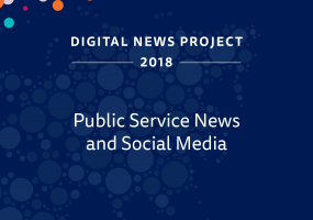 Public Service News and Social Media