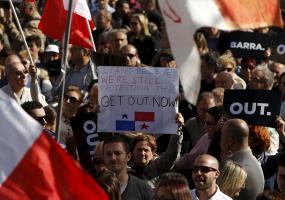 Malta protest