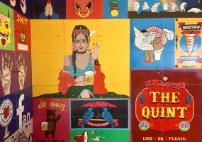 Mural at offices of the Quint