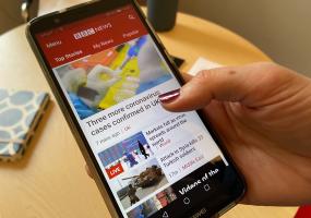BBC news app
