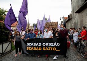 Hungary protest