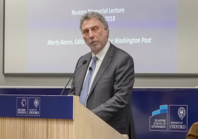 Marty Baron at Memorial Lecture 