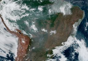 Satellite of Latin America