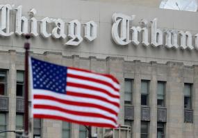 The Chicago Tribune building is seen in Chicago, Illinois, United States, May 16, 2016. REUTERS/Jim Young