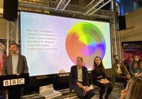 The event at BBC Academy Fusion. 