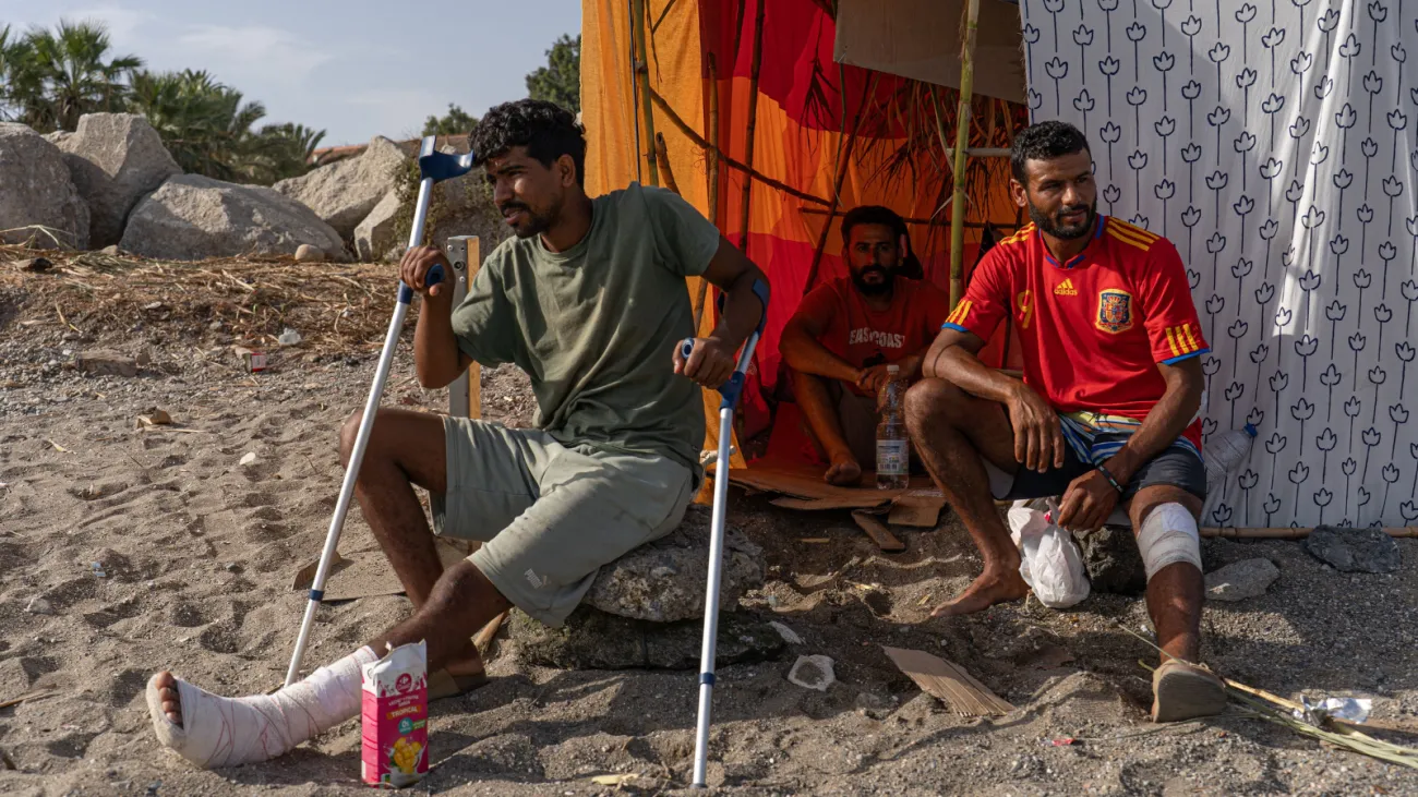 Migrants in Ceuta